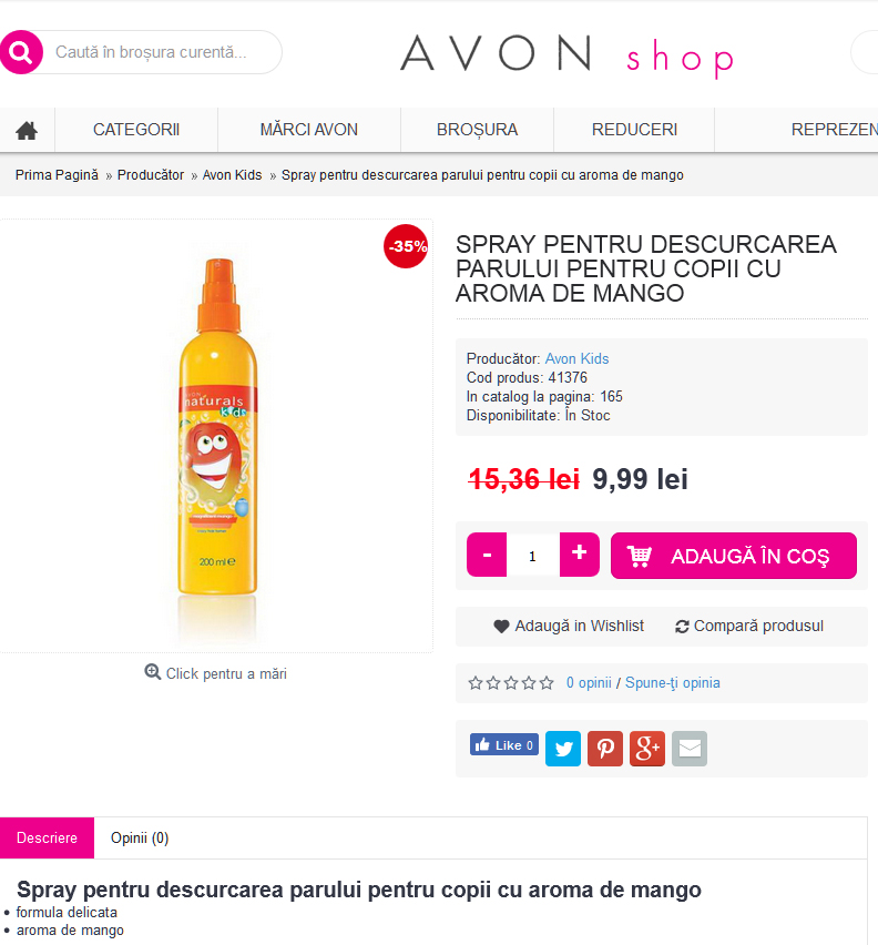 Copii cu aromă de mango